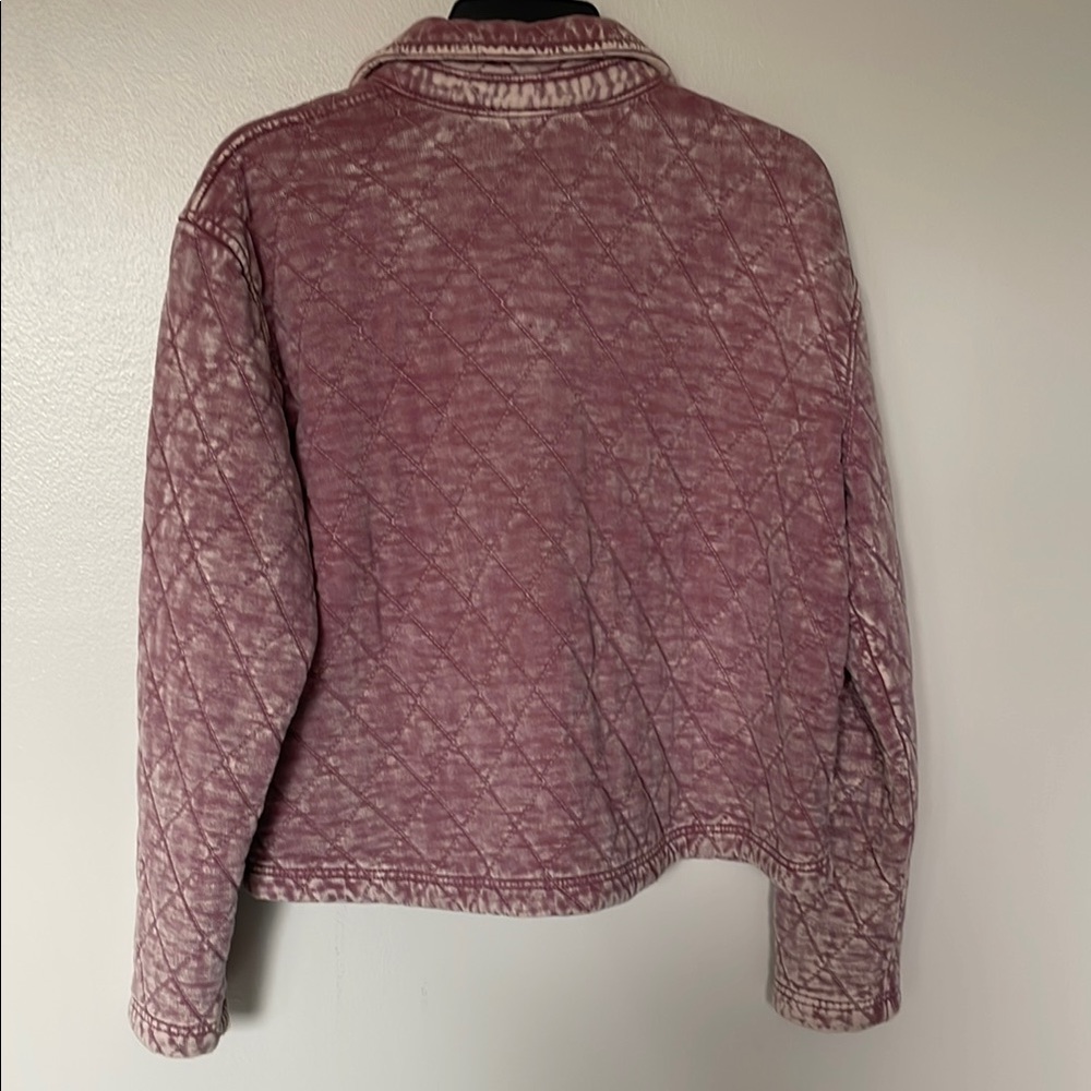 Jane & Delancey Pink Quilted Jacket Women’s Medium - Picture 2 of 7